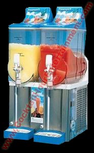 frozen drink machine with 2 flavors
